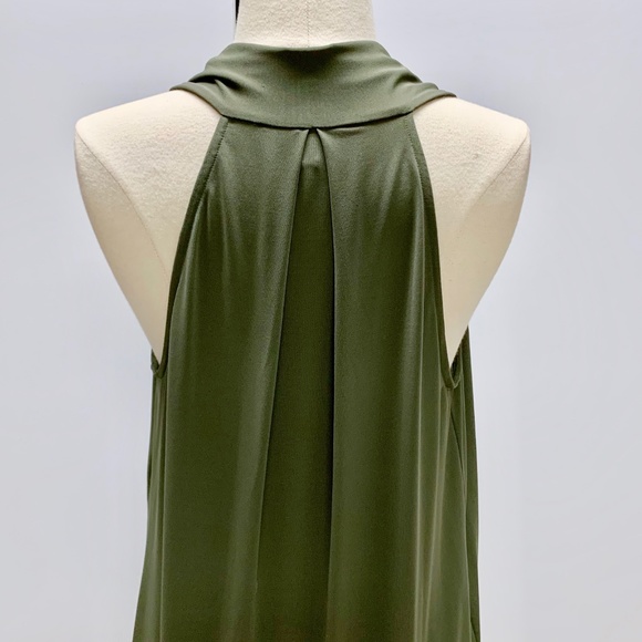 Mini Dress Halter Twisted Knot Top Tight Skirt - Picture 4 of 7